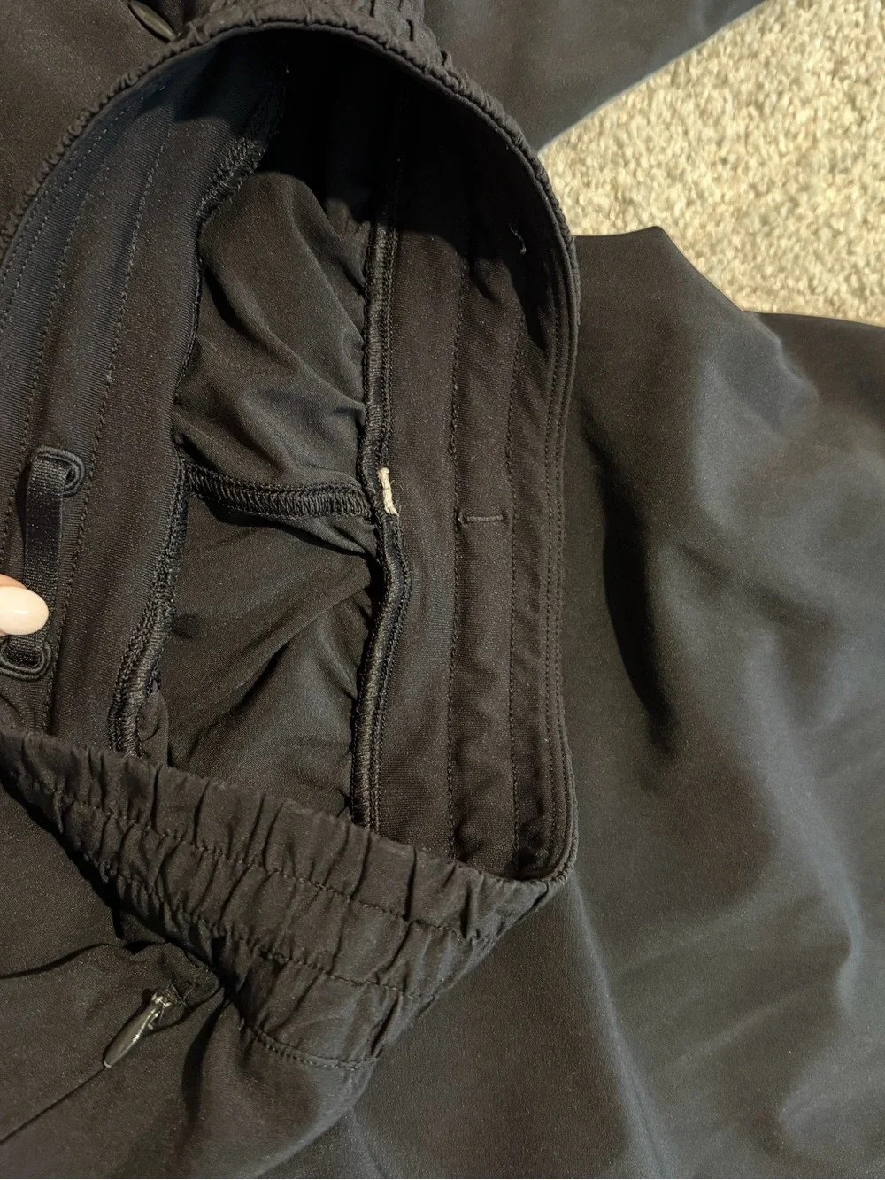 Lululemon Swift Mid-Rise Wide Leg Pants Black